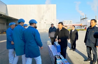 春節(jié)送溫暖，慰問暖人心丨集團(tuán)黨委書記、董事長慰問春節(jié)期間堅(jiān)守崗位的一線職工